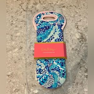 Lilly Pulitzer beverage wine tote NWT